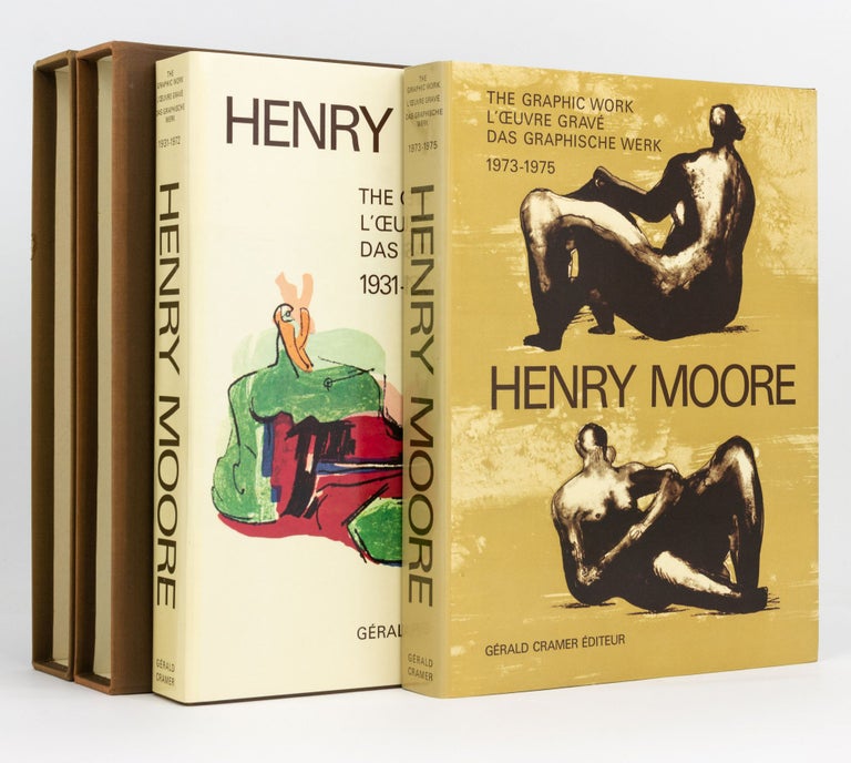 Item #122990 Henry Moore. Catalogue of Graphic Work. Volume I: 1931-1972. Volume II: ... 1973-1975. Henry MOORE, Gerald CRAMER, Alistair GRANT, David MITCHINSON.