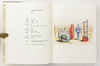 Henry Moore. Catalogue of Graphic Work. Volume I: 1931-1972. Volume II: ... 1973-1975