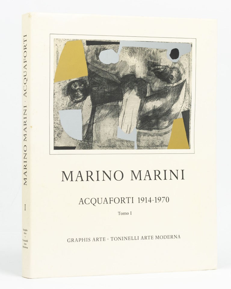 Item #122991 Marino Marini. Acquaforti, 1914-1970 [Tomo I]. Marino MARINI, Luigi TONINELLI.