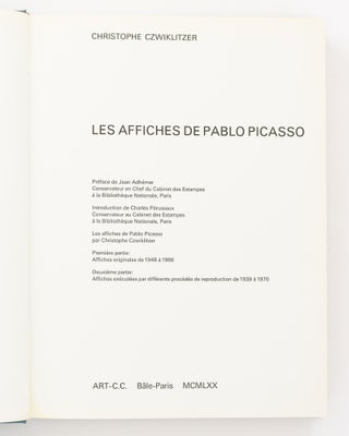 Les Affiches [Posters] de Pablo Picasso