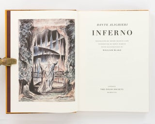 Inferno. Translated by Henry Francis Cary ... with Illustrations by William Blake