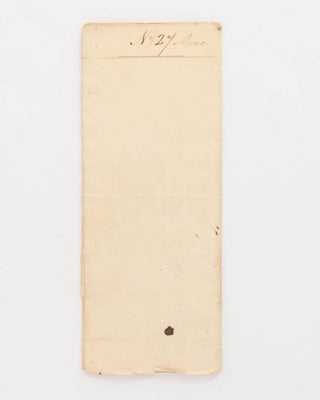 Province of South Australia. Land Grant. Town Section No. 558 to O. Gilles Esq. [A printed document, with manuscript insertions]