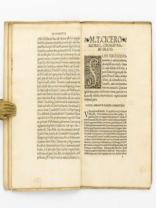 Pro L. Cornelio Balbo M. Tullii Ciceronis Oratio, cum F. Sylvii Ambiani Commentariis luculentissimis
