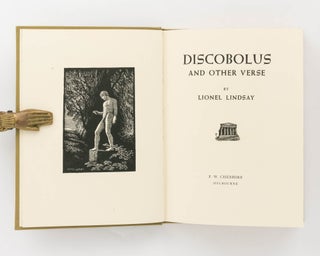 Item #123839 Discobolus and Other Verse. Lionel LINDSAY