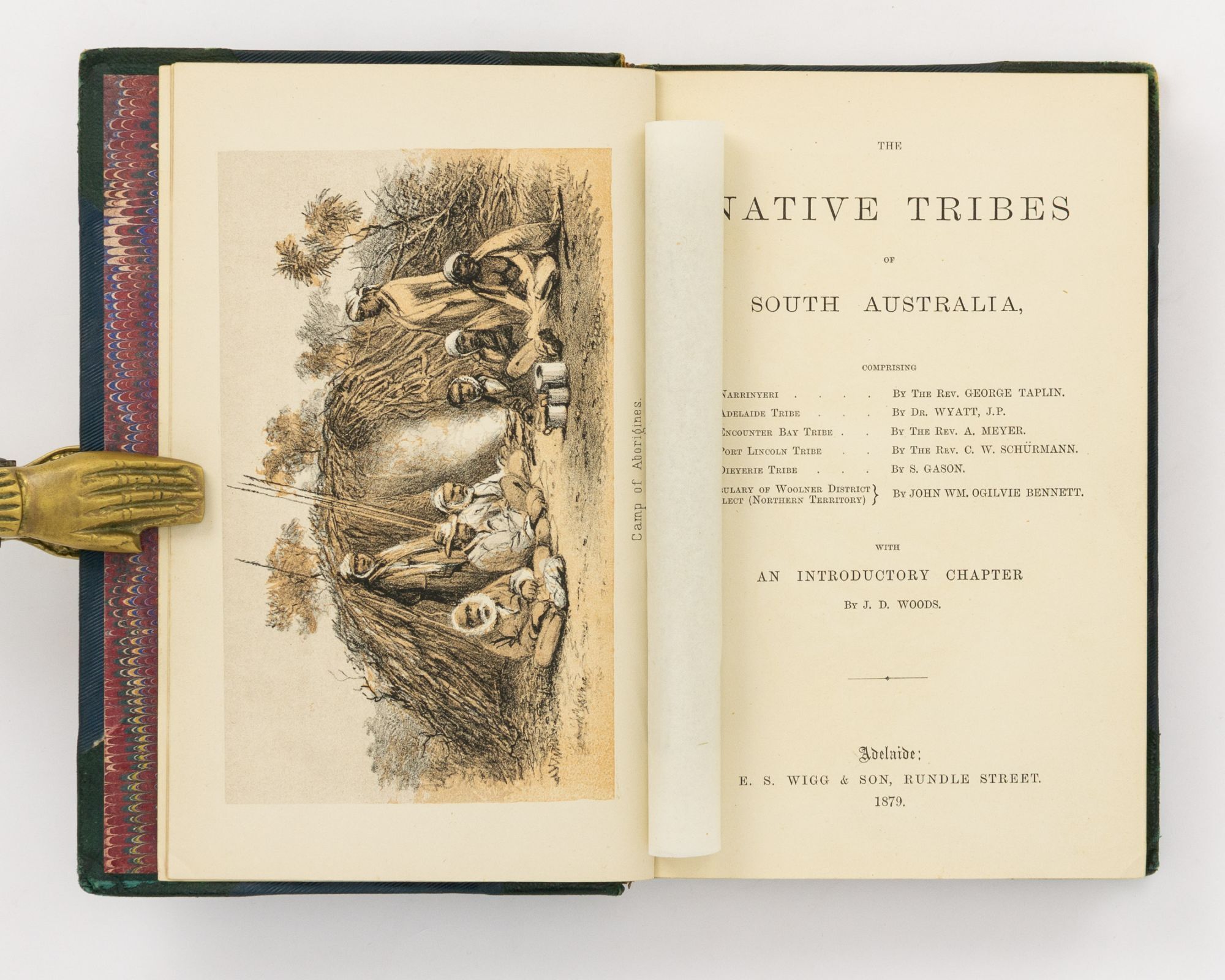 The Native Tribes of South Australia. Comprising The Narrinyeri, by the ...