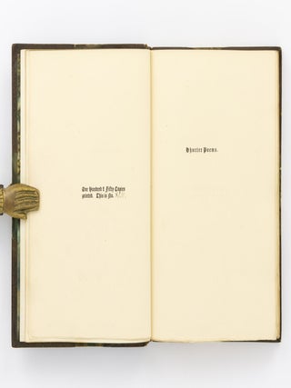 Shorter Poems