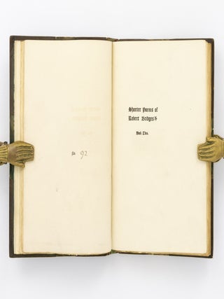 Shorter Poems