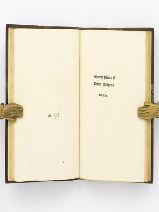 Shorter Poems