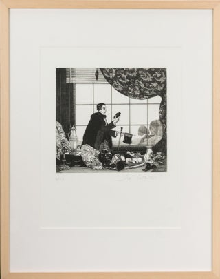 Item #124134 The complete suite of twelve posthumously printed etchings: 'The Balcony', 'Basket...
