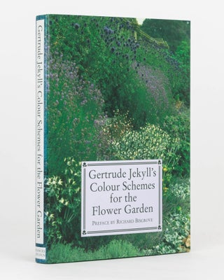 Item #124225 Colour Schemes for the Flower Garden. Gertrude JEKYLL
