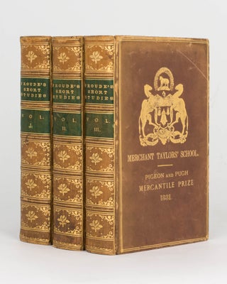 Item #124250 Short Studies on Great Subjects. New Edition. In Three Volumes. James Anthony FROUDE