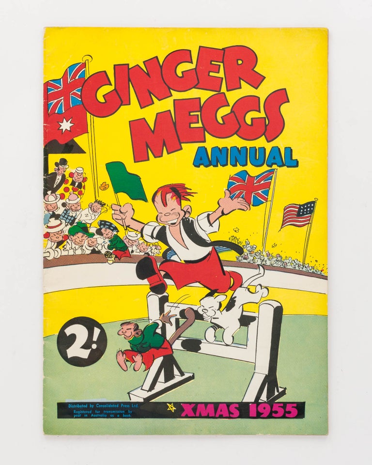 Item #124368 Ginger Meggs Annual. Xmas 1955 [cover title]. James C. BANCKS.