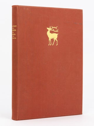 Item #124376 The Story of a Red-Deer. Gregynog Press, The Honourable J. W FORTESCUE