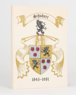 Item #124397 The Family History of Johann Friedrich Wilhelm Schubert and Johann Christian...