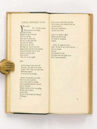 Selected Poems. Edited with an Introduction by T.S. Eliot