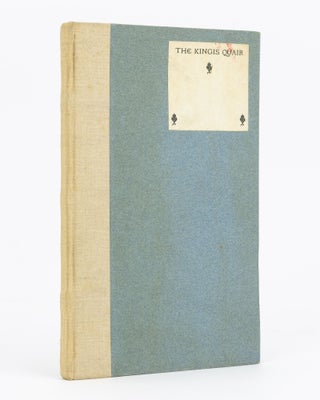 Item #124573 The Kingis Quair [cover title]. Vale Press, King of Scots JAMES I