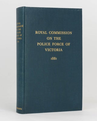 Item #124598 Police Commission. Minutes of Evidence taken before Royal Commission on the Police...