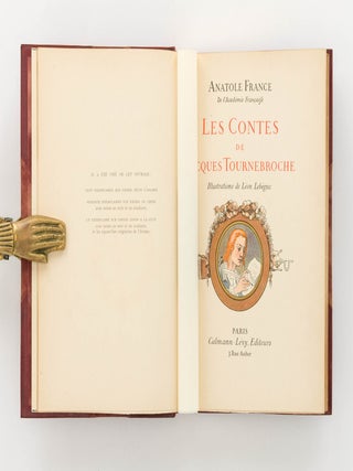 Les Contes de Jacques Tournebroche. Illustrations de L&eacute;on Leb&egrave;gue