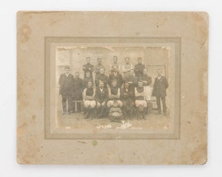 A vintage photograph of the 'Hummock Hill [Football Club]. Seas[on 1915]'