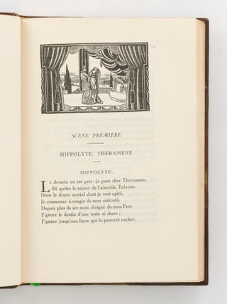 Phèdre et Hippolyte. Tragédie publiée sur le texte original avec un avant-propos et des anecdotes par Ad. van Bever