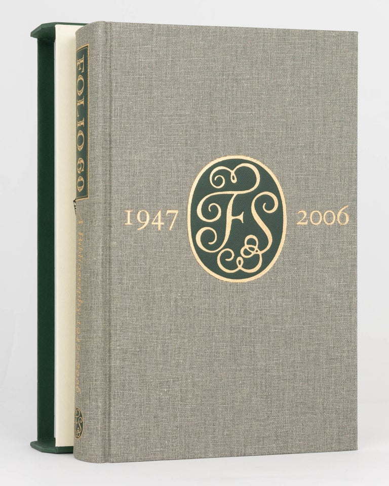Item #124693 Folio 60. A Bibliography of the Folio Society 1947-2006. Paul W. NASH.
