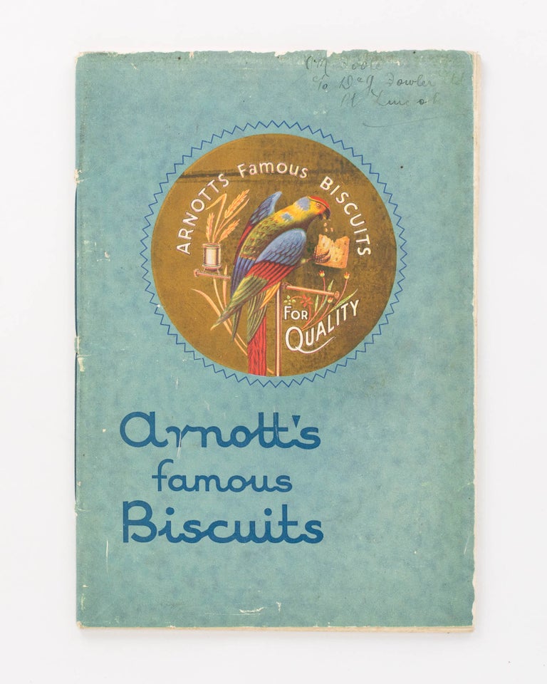 Item #124786 Arnott's Famous Biscuits [cover title]. Trade Catalogue.