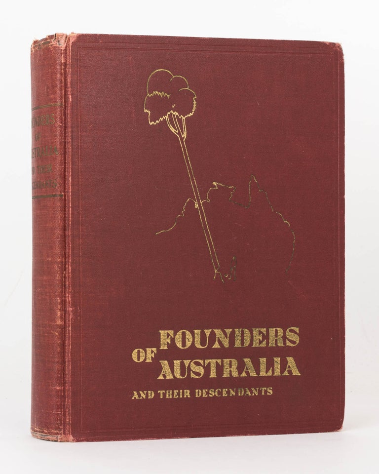 Item #124881 The Story of Australia. Its Discoverers and Founders. [Bound together with] Founders of Australia and their Descendants [which is the cover title]. Alfred S. KENYON.