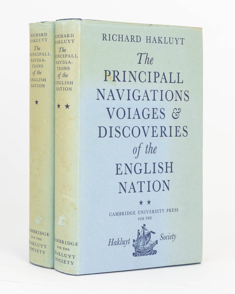 Item #124932 The Principall Navigations, Voyages and Discoveries of the English Nation. Richard HAKLUYT.