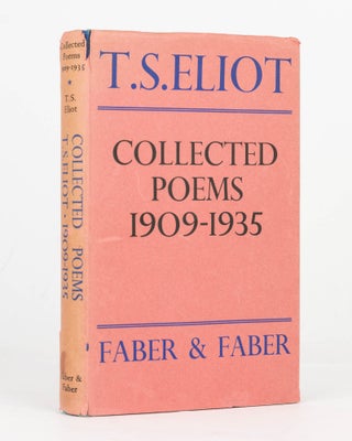 Item #125112 Collected Poems, 1909-1935. T. S. ELIOT