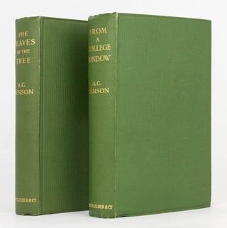Item #125228 From a College Window [and] The Leaves of the Tree. Studies in Biography. A. C....