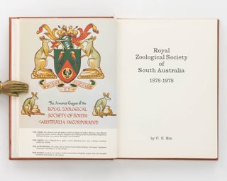 Item #125298 Royal Zoological Society of South Australia, 1978-1978. C. E. RIX