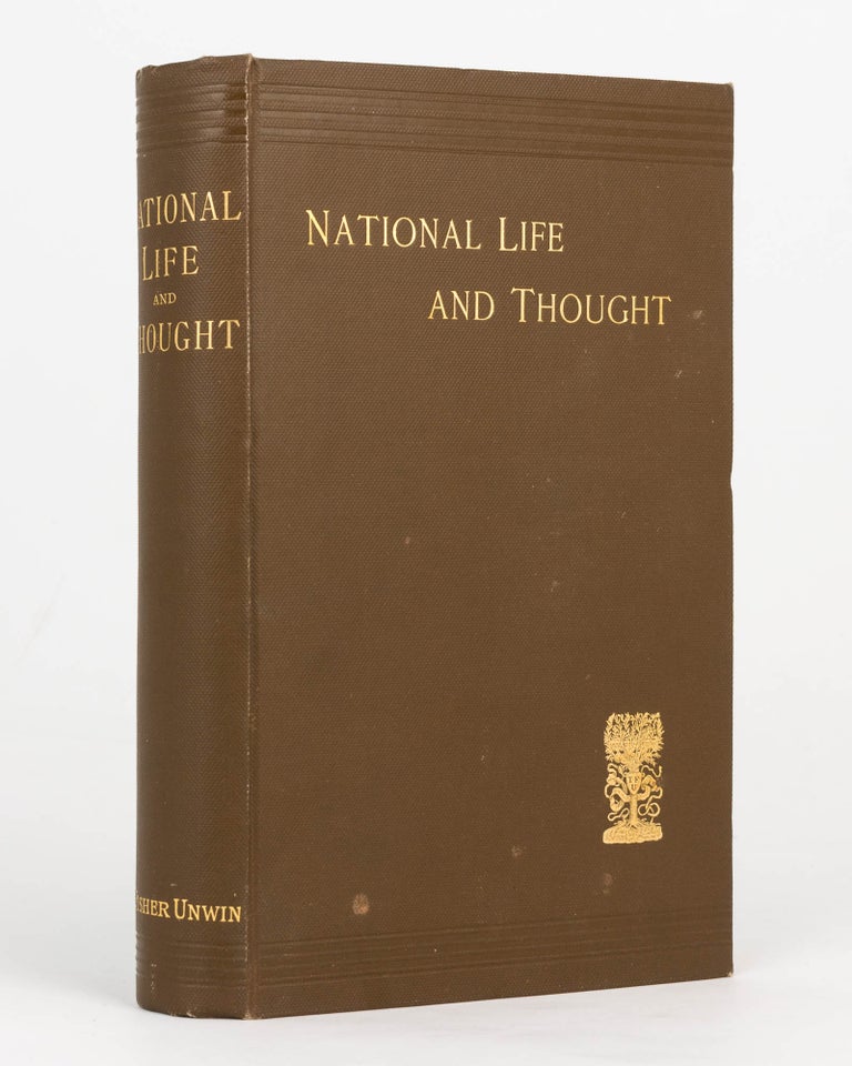 Item #125521 National Life and Thought of the various Nations throughout the World. A Series of Addresses. Eirikr MAGNUSSON.