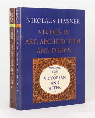 Item #125717 Studies in Art, Architecture and Design. Volume One: From Mannerism to Romanticism....
