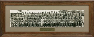 Item #125870 An original panoramic group photograph of the 'Royal Australian Engineers Forestry...