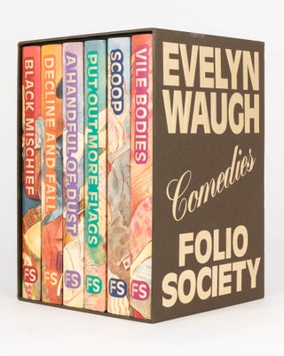 Item #126172 Comedies. [A six-volume boxed set comprising Decline and Fall; Vile Bodies; Black...