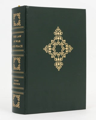 Item #126309 De Jure Belli ac Pacis Libri Tres [The Law of War and Peace (cover title)]. Hugo...