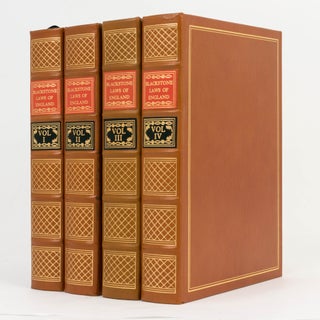 Item #126313 Commentaries on the Laws of England [in four volumes]. William BLACKSTONE