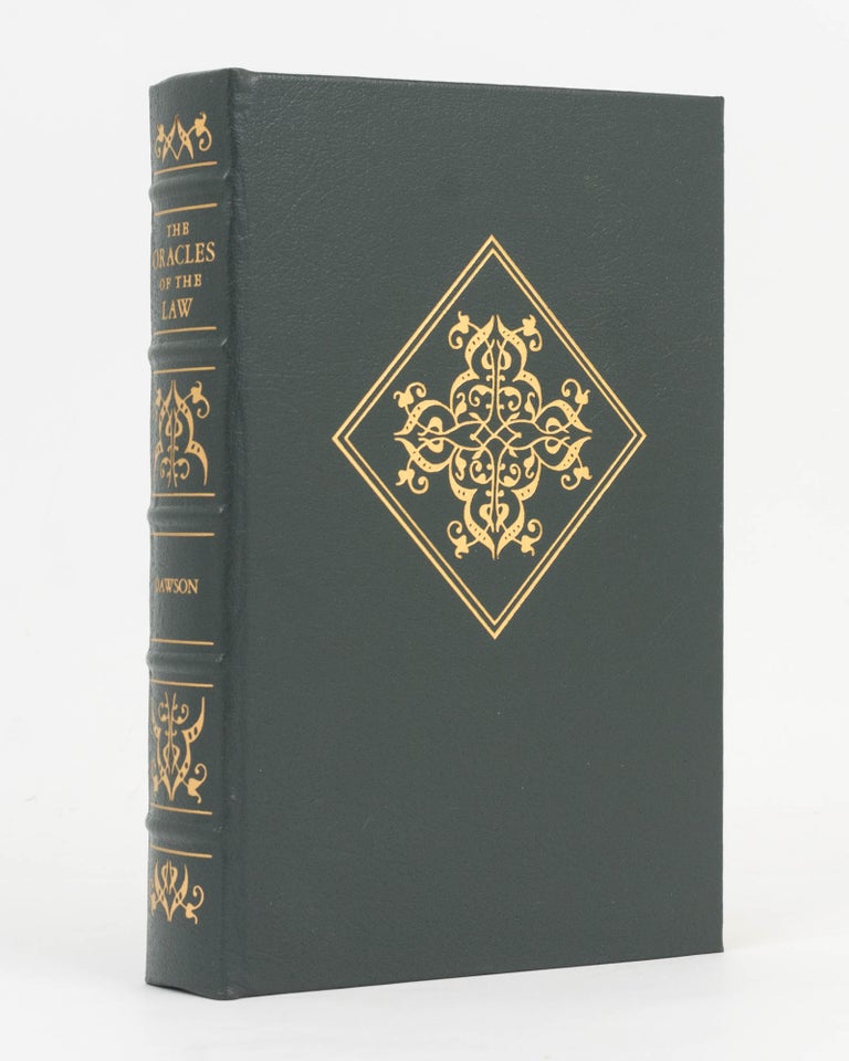 Item #126320 The Oracles of the Law. John P. DAWSON.