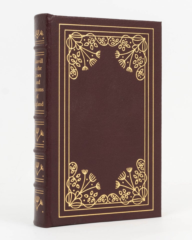 Item #126397 The Treatise on the Laws and Customs of the Realm of England commonly called Glanvill. G. D. G. HALL, and.
