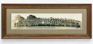 Item #126476 An original panoramic group portrait of approximately one hundred Australian...