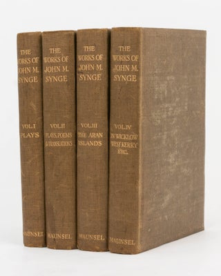 Item #126519 The Works of John M. Synge [in four volumes]. John Millington SYNGE