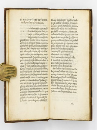 Claudii Claudiani Alexandrini Poetae illustriss. quotquot nostra hac tempestate extant opuscula, ad seriem subsequentem