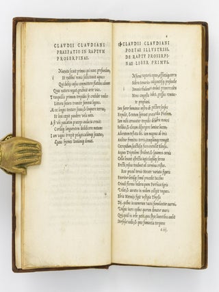 Claudii Claudiani Alexandrini Poetae illustriss. quotquot nostra hac tempestate extant opuscula, ad seriem subsequentem