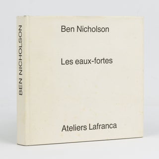 Item #126700 Ben Nicholson. Etchings printed by François Lanfranca [Les eaux-fortes (cover...