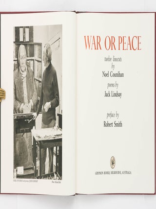 War or Peace. Twelve Linocuts by Noel Counihan. Poems by Jack Lindsay. Preface by Robert Smith