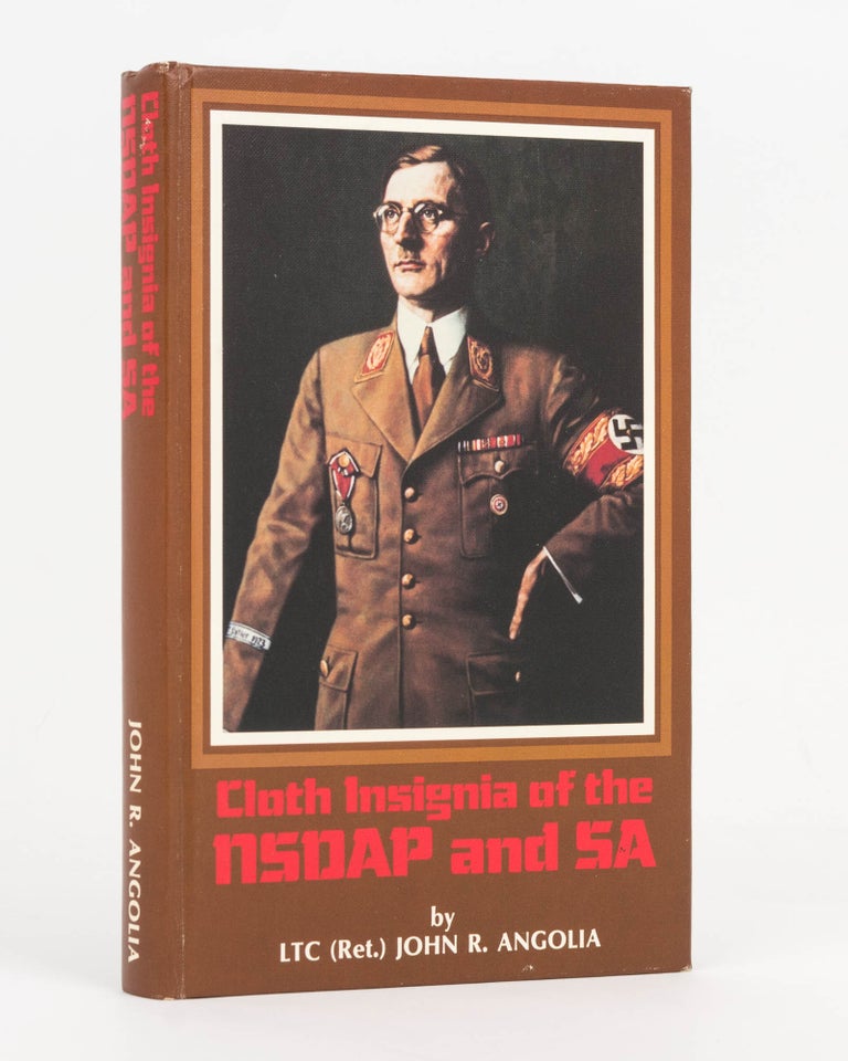 Item #126827 Cloth Insignia of the NSDAP and SA. LTC John R. ANGOLIA, Stan COOK.