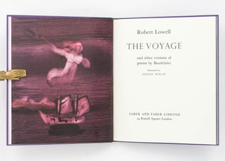 Item #126884 The Voyage and Other Versions of Poems by Baudelaire. Illustrated by Sidney Nolan....
