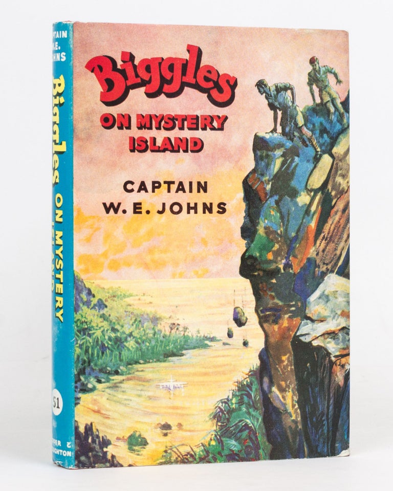 Item #127143 Biggles on Mystery Island. Captain W. E. JOHNS.