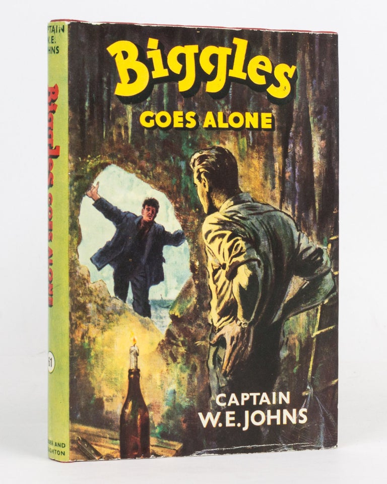 Item #127162 Biggles Goes Alone. Captain W. E. JOHNS.