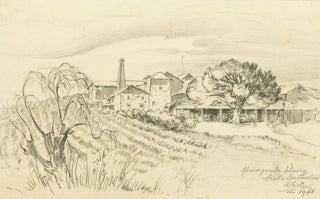 Item #127205 Springvale Winery, South Australia ... in 1940. Robert Emerson CURTIS